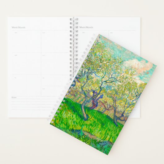 Vincent van Gogh Boomgaard in Blossom Planner (Display)