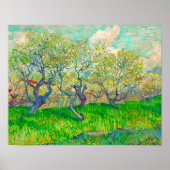Vincent van Gogh Boomgaard in Blossom Poster (Voorkant)