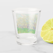 Vincent van Gogh Boomgaard in Blossom Shot Glas (Achterkant)