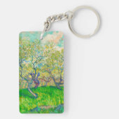 Vincent van Gogh Boomgaard in Blossom Sleutelhanger (achterkant)