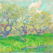 Vincent van Gogh Boomgaard in Blossom Sticker (Voorkant)