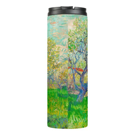 Vincent van Gogh Boomgaard in Blossom Thermosbeker (Achterkant)