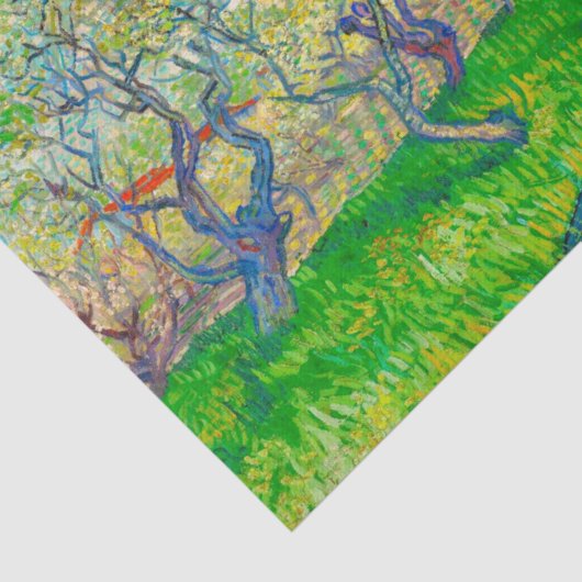 Vincent van Gogh Boomgaard in Blossom Tissuepapier (Detail)