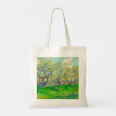 Vincent van Gogh Boomgaard in Blossom Tote Bag (Achterkant)