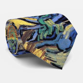 Vincent Van Gogh - boomstammen en boomstammen - fi Stropdas (Opgerold)