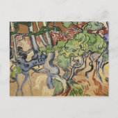 Vincent van Gogh | Boomwortels, 1890 Briefkaart (Voorkant)