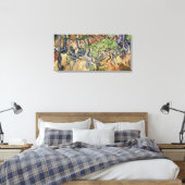 Vincent van Gogh | Boomwortels, 1890 Canvas Afdruk (Insitu (Slaapkamer))