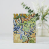 Vincent van Gogh - boomwortels Briefkaart (Staand voorkant)