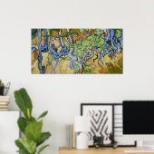 Vincent van Gogh - Boomwortels Poster (Thuiskantoor)