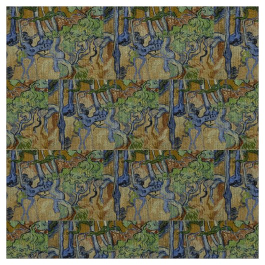 Vincent van Gogh - Boomwortels Stof (Swatch)