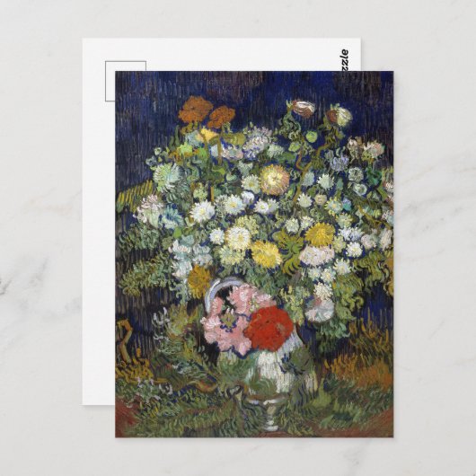 Vincent van Gogh Bouquet in een Vase Briefkaart (Voorkant / Achterkant)