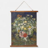 Vincent van Gogh Bouquet in een Vase Hangend Wandkleed (Voorkant)