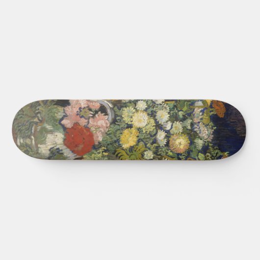 Vincent van Gogh Bouquet in een Vase Persoonlijk Skateboard (Horizontaal)
