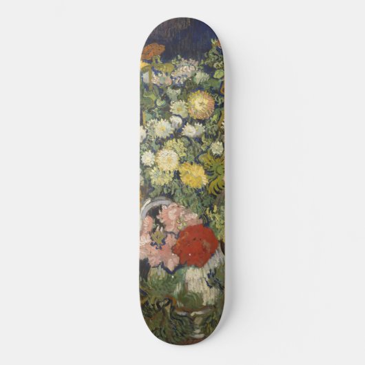 Vincent van Gogh Bouquet in een Vase Persoonlijk Skateboard (Voorkant)