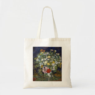 Vincent van Gogh Bouquet in een Vase Tote Bag