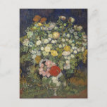 Vincent Van Gogh Bouquet van Bloemen Briefkaart<br><div class="desc">Dit zijn bloemen van Vincent Van Gogh's schilderij 'Bouquet of Flowers in a Vase'.</div>