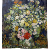 Vincent van Gogh - Bouquet van Bloemen in een Vase Douchegordijn (Voorkant)