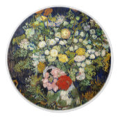 Vincent van Gogh - Bouquet van Bloemen in een Vase Keramische Knop (Voorkant)