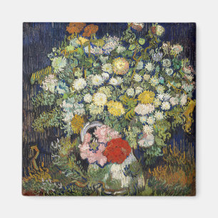 Vincent van Gogh - Bouquet van Bloemen in een Vase Magneet