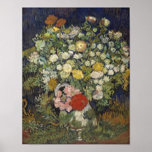  Vincent Van Gogh Bouquet van Bloemen Poster (Voorkant)