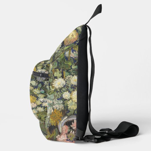  Vincent Van Gogh Bouquet van Bloemen Sling Bag (Rechts)