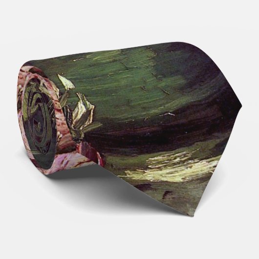 Vincent Van Gogh - Bowl met pony's en Rozen Stropdas (Opgerold)