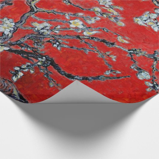 Vincent van Gogh Branches met Almond Blossom Cadeaupapier (Hoek)