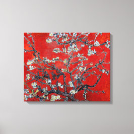Vincent van Gogh Branches met Almond Blossom Canvas Afdruk