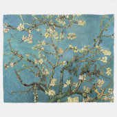 Vincent van Gogh ~ Branches met Almond Blossom Fleece Deken (Voorkant (Horizontaal))