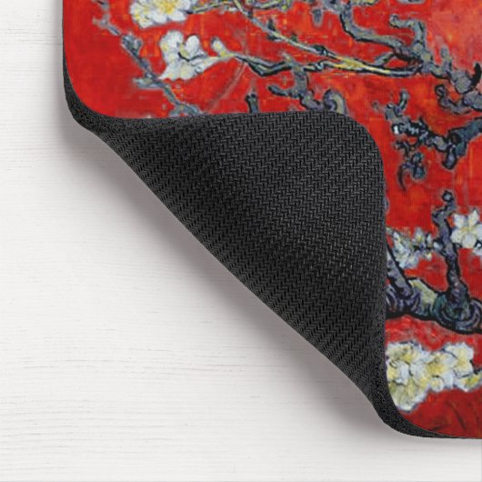 Vincent van Gogh Branches met Almond Blossom Muismat (Hoek)