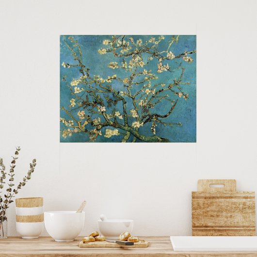 Vincent van Gogh Branches met Almond Blossom Poster (Keuken)