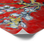 Vincent van Gogh ~ Branches met Almond Blossom Poster (Hoek)