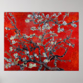 Vincent van Gogh ~ Branches met Almond Blossom Poster (Voorkant)