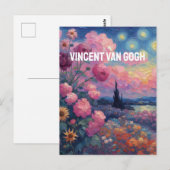 Vincent van gogh briefkaart (Voorkant / Achterkant)