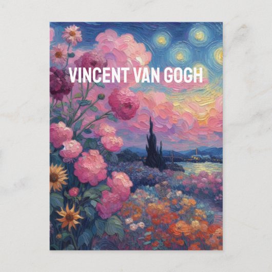 Vincent van gogh briefkaart (Voorkant)