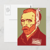 Vincent Van Gogh Briefkaart (Voorkant / Achterkant)