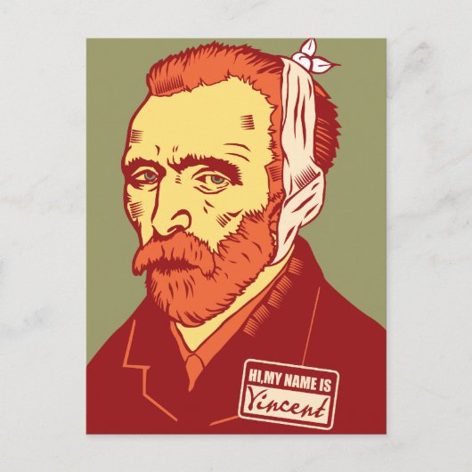 Vincent Van Gogh Briefkaart (Voorkant)
