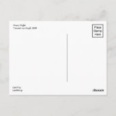 Vincent van Gogh Briefkaart (Achterkant)