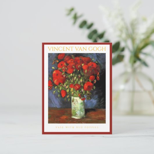 VINCENT VAN GOGH ... BRIEFKAART (Staand voorkant)