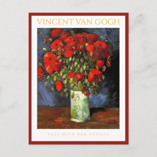 VINCENT VAN GOGH ... BRIEFKAART (Voorkant)