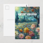 Vincent van gogh briefkaart (Voorkant / Achterkant)