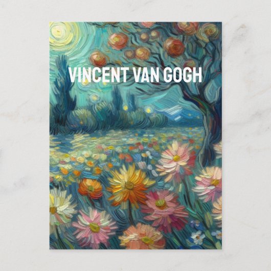 Vincent van gogh briefkaart (Voorkant)