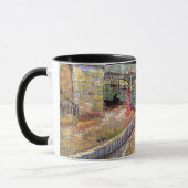 Vincent Van Gogh - Bruggen over de Seine Mok (Links)