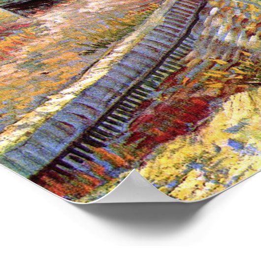 Vincent Van Gogh - Bruggen over de zee Poster (Hoek)