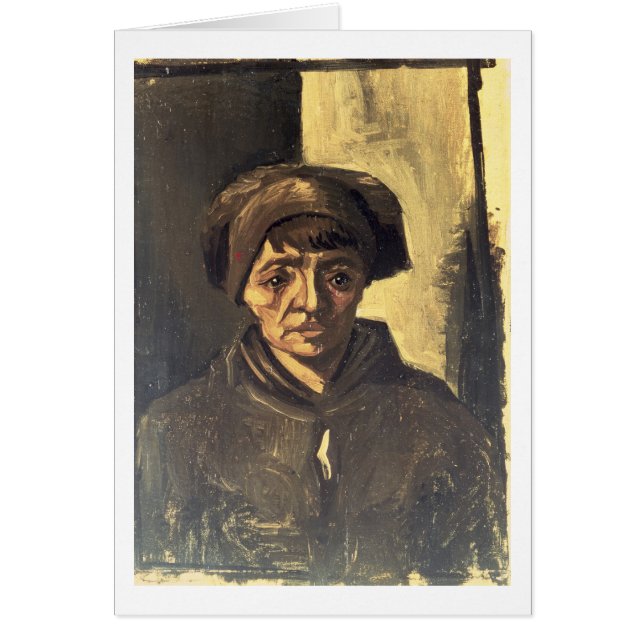 Vincent van Gogh | Buste van een boer, 1884 (Voorkant)