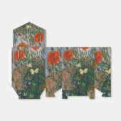 Vincent van Gogh - Butterflies en Poppies Bedankdoosjes (Uitgevouwen)
