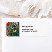 Vincent van Gogh - Butterflies en Poppies Etiket (Insitu)