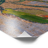 Vincent van Gogh - Butterflies en Poppies Foto Afdruk (Hoek)