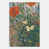 Vincent van Gogh - Butterflies en Poppies Inpakpapier Vel