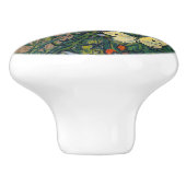 Vincent van Gogh - Butterflies en Poppies Keramische Knop (Zijkant)